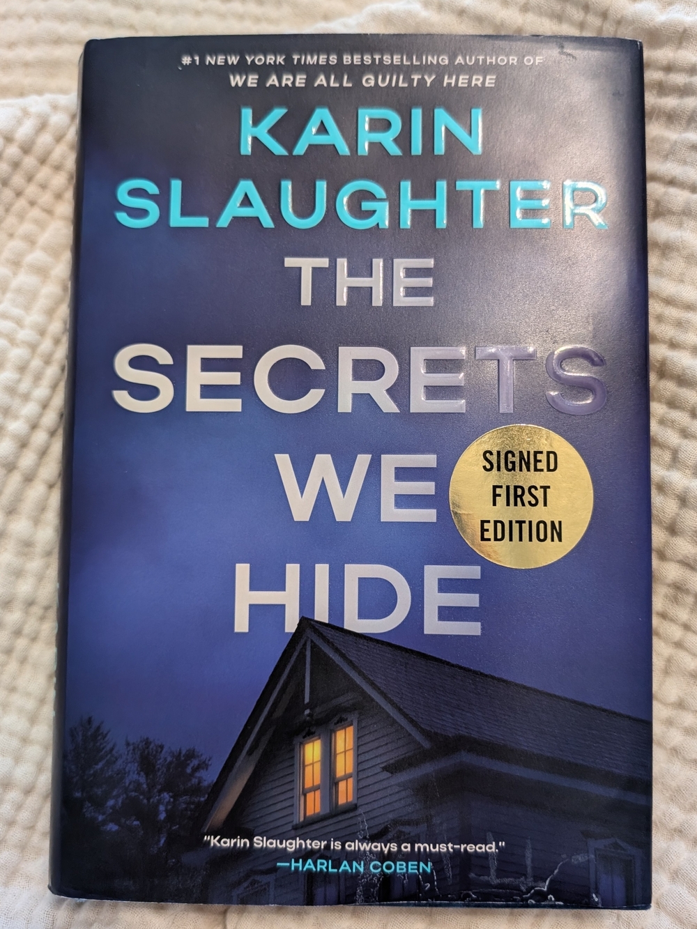 The Secrets We Hide Hardcover (Signed First Edition) NWT